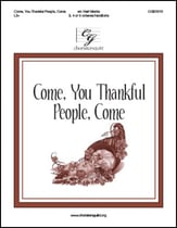 Come, You Thankful People, Come Handbell sheet music cover